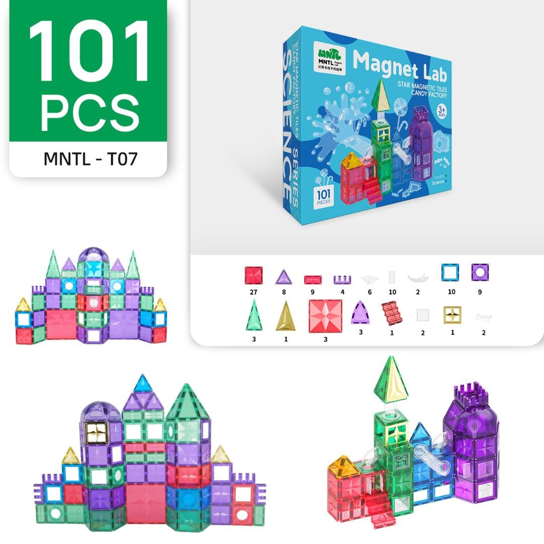 101 Pcs MNTL Magnet Lab - Nesh Kids Store