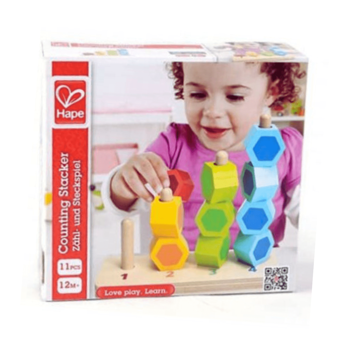 11 pcs Wooden Counting Stacker (12m+) - Nesh Kids Store