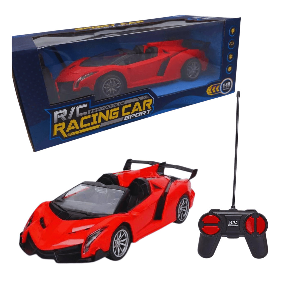 1:18 R/C Racing Car Sport (3+) - Nesh Kids Store