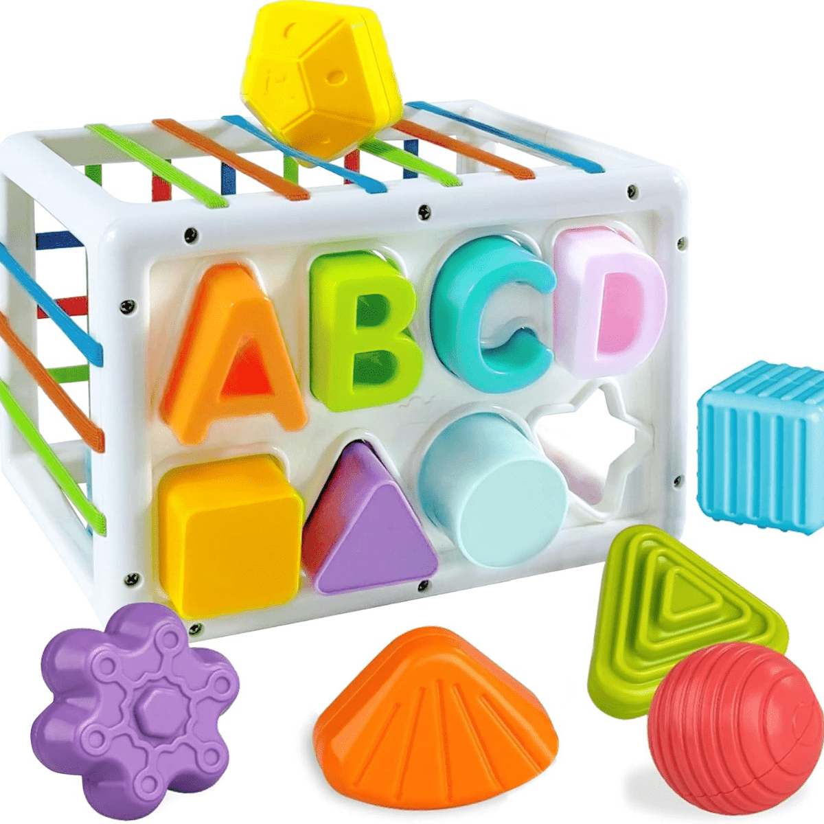 14 PCS Baby Shape Sorter Toy for 18m+ - Nesh Kids Store