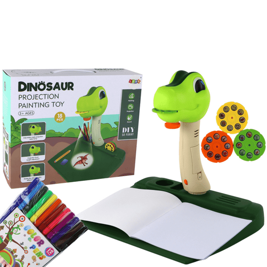 18 PCS Dinosaur Drawing Projector for Kids 3+ - Nesh Kids Store