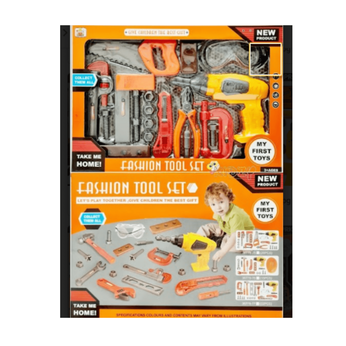 20 Pcs Work Tools Toy Set for Kids - Nesh Kids Store