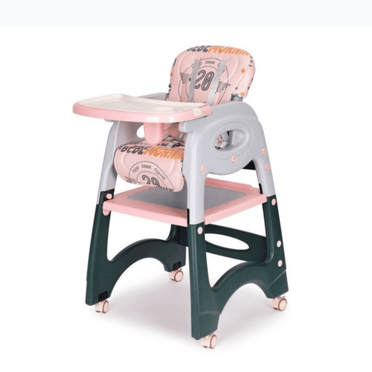 4-In-1 Convertible Baby High Chair (7-1) - Nesh Kids Store