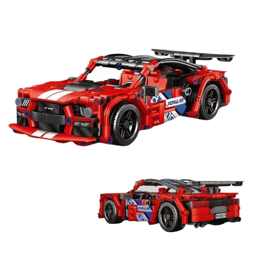 439 Pcs Pull Back GT SOS Sport Car Building Blocks (6+ years) - Nesh Kids Store