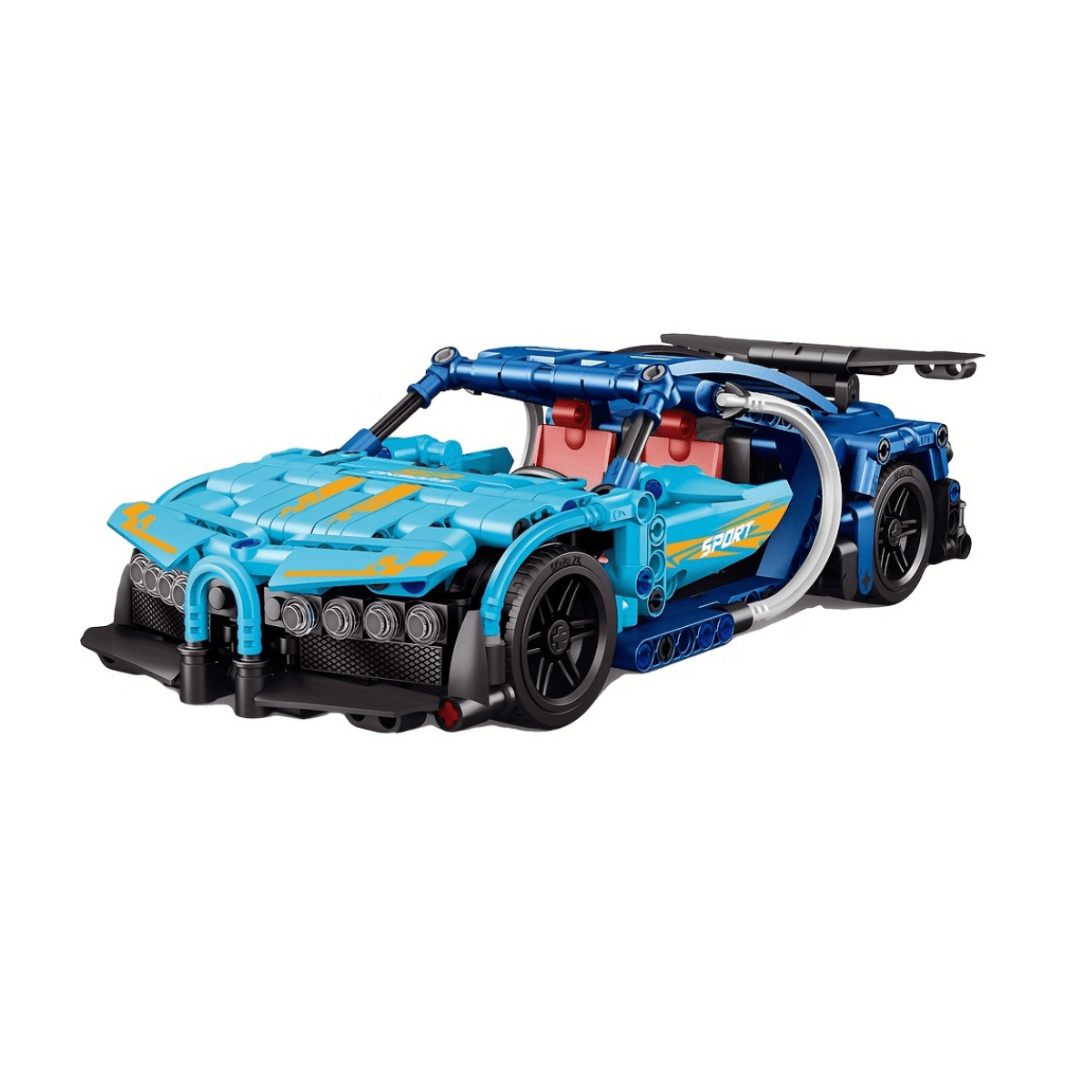 448 PCS Pull Back Buggati (Ages 6+) - Nesh Kids Store