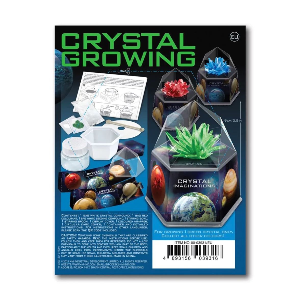 4M Crystal Growing Kit - Space Gem - Nesh Kids Store