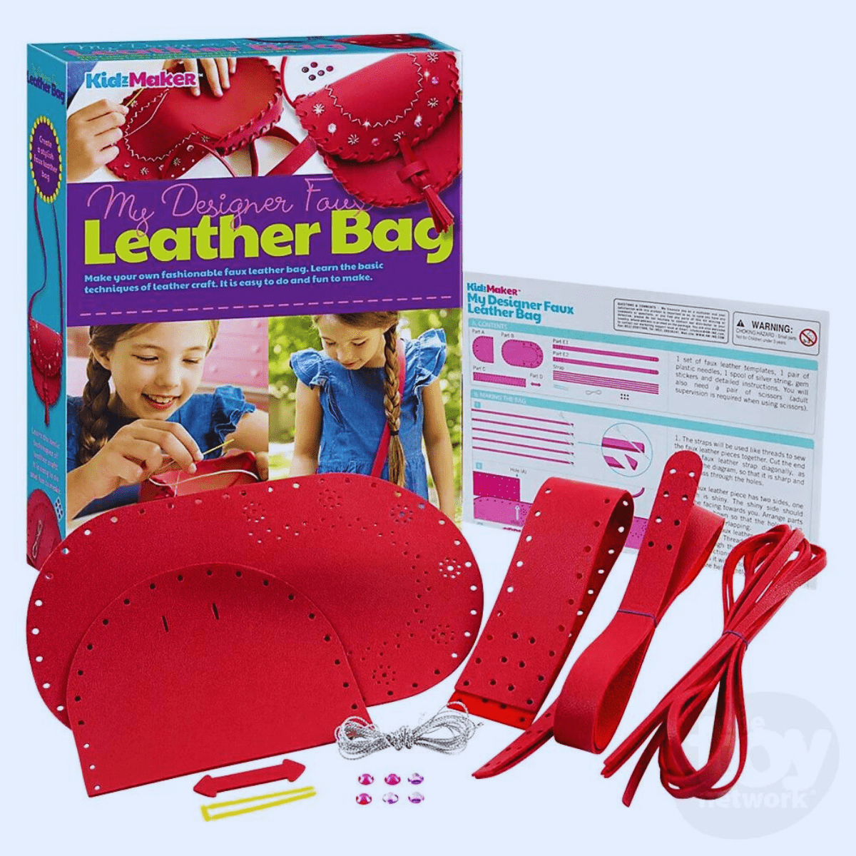 4M Faux Leather Bag Craft Kit - Nesh Kids Store