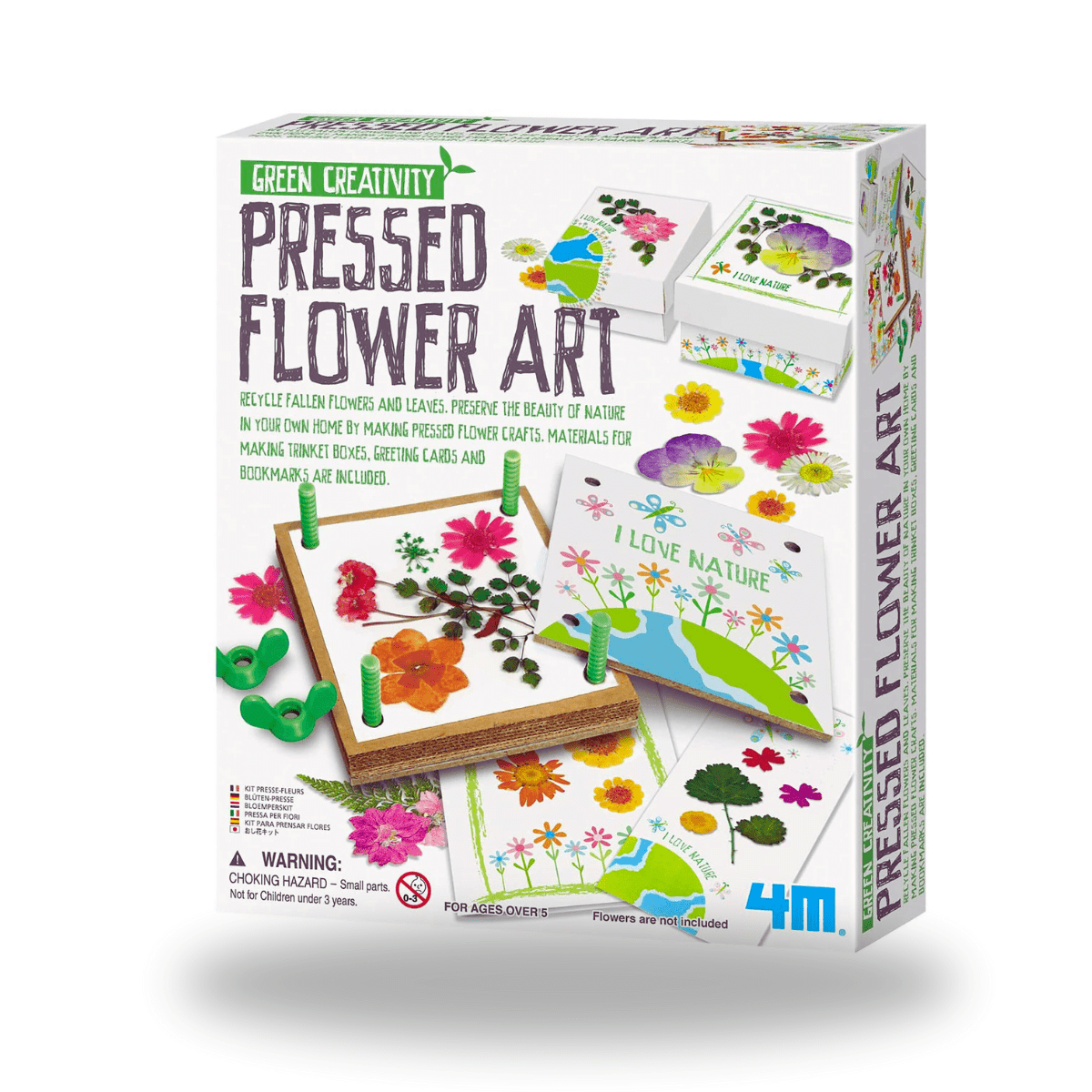 4M Green Creativity Pressed Flower Art Kit - Nesh Kids Store