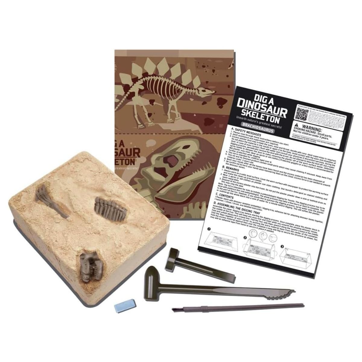 4M KidzLabs Dig a Dinosaur Skeleton - Brachiosaurus - Nesh Kids Store