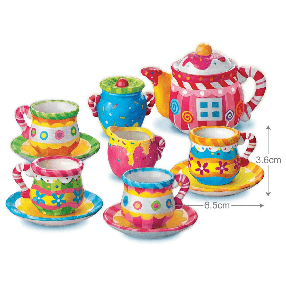 4M Paint Your Own Mini Tea Set 8+ - Nesh Kids Store