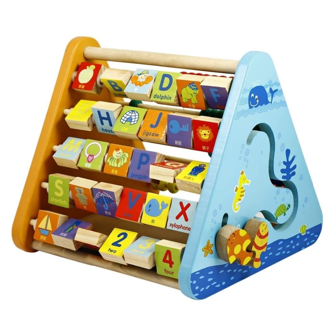 5 Side Learning Shelf (MWZ-3033) - Nesh Kids Store