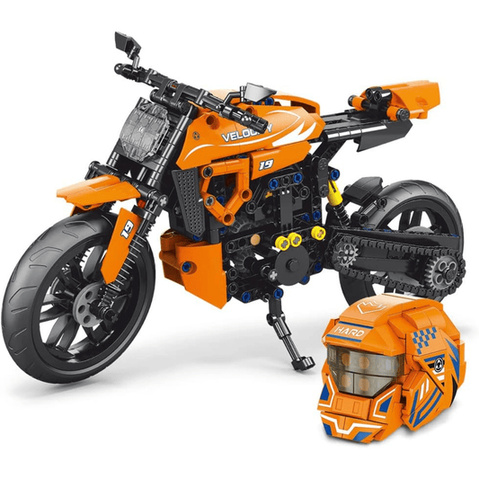 578 PCS Build - in Block Racing Bike - Nesh Kids Store