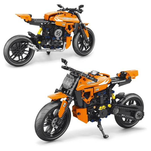 578 PCS Build - in Block Racing Bike - Nesh Kids Store