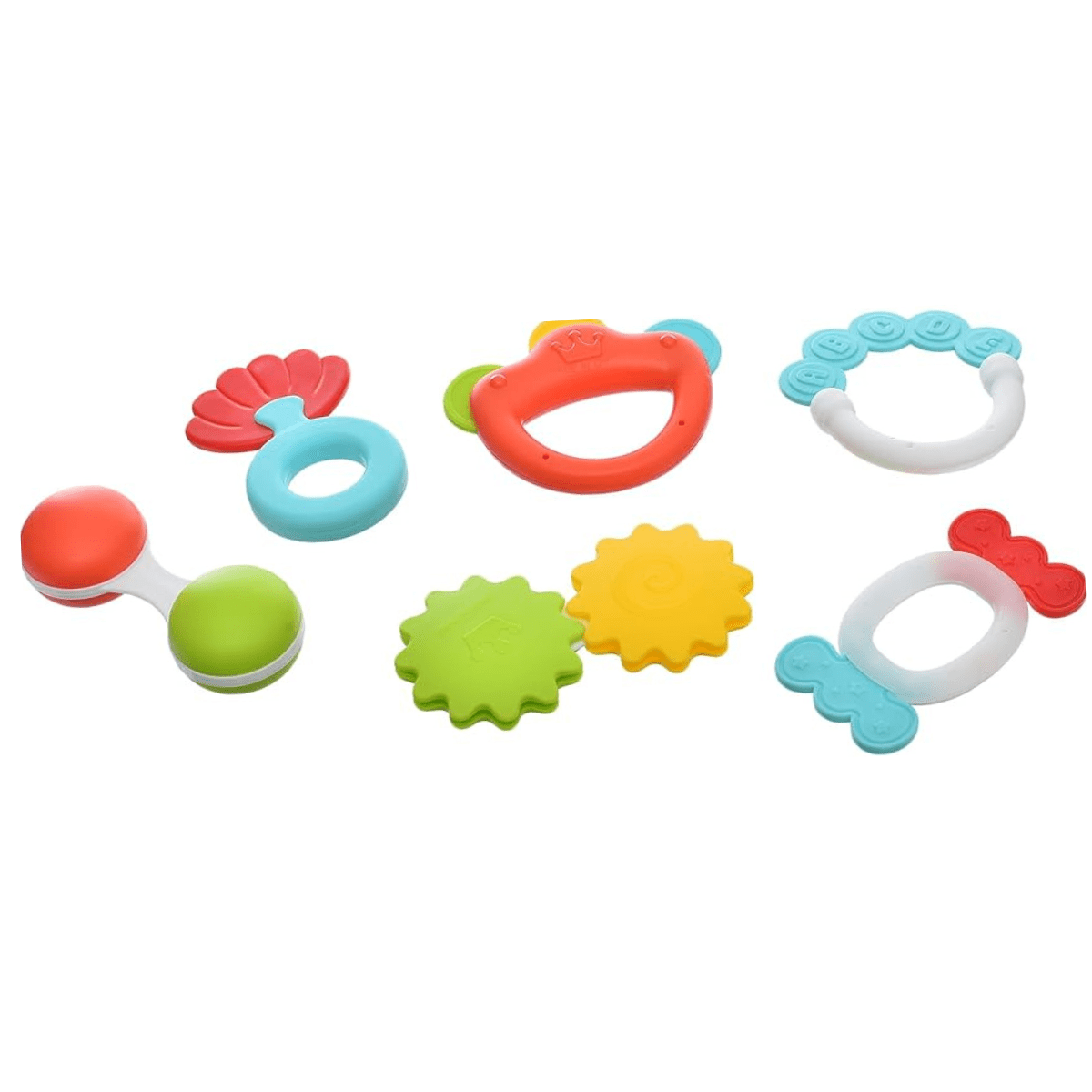 6 pcs Baby Rattles Set 0m+ - Nesh Kids Store