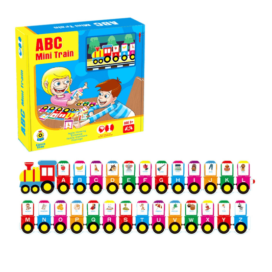 ABC Mini Train Puzzle Game - Nesh Kids Store