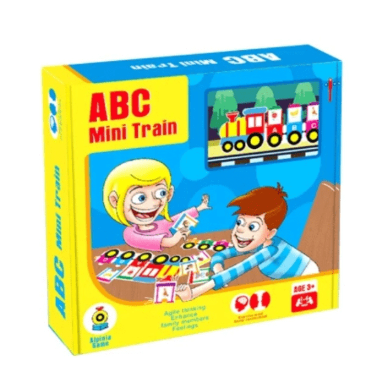 ABC Mini Train Puzzle Game - Nesh Kids Store