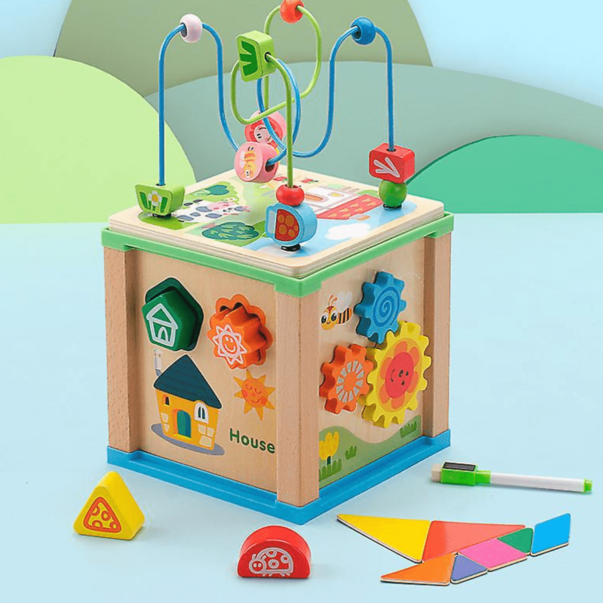 Activity Educational Cube (3+ Years) - Nesh Kids Store