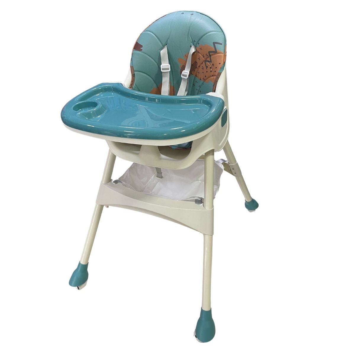 Baby 3 in 1 Feeding Chair with Removable Tray (BD-803-Print) - Nesh Kids Store