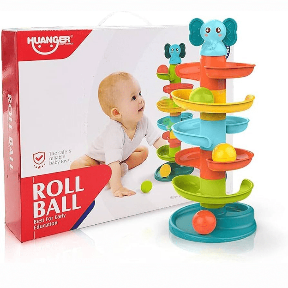 Ball Drop and Roll Ramp Toy 18m+ - Nesh Kids Store