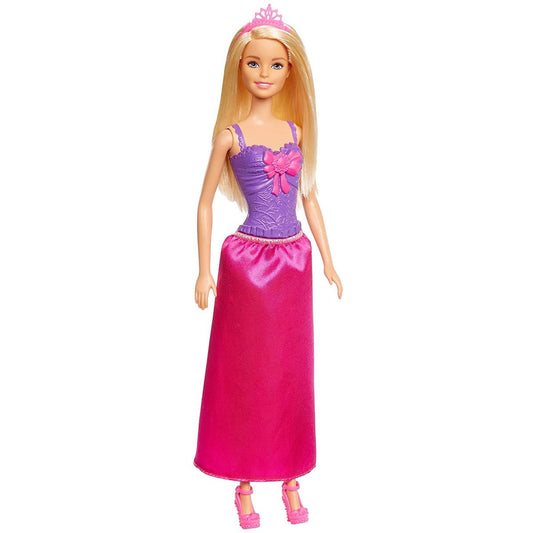 Barbie Princess Teresa Doll (Blonde Hair And Purple Dress) (DMM06 / GGJ94) - Nesh Kids Store