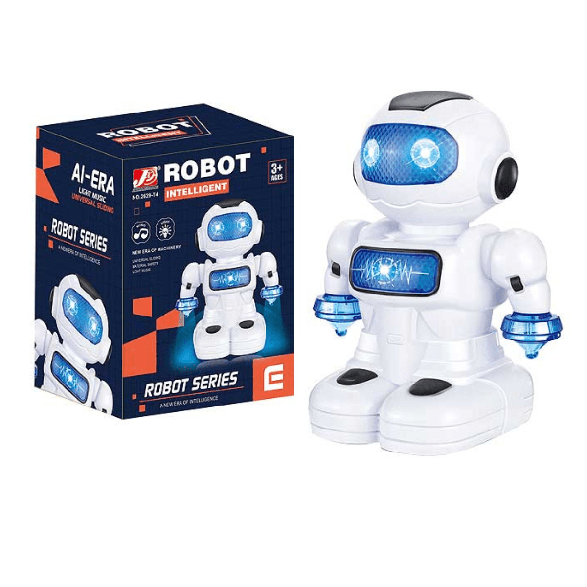 Battery - Operated Robot with Music & Lights - Nesh Kids Store