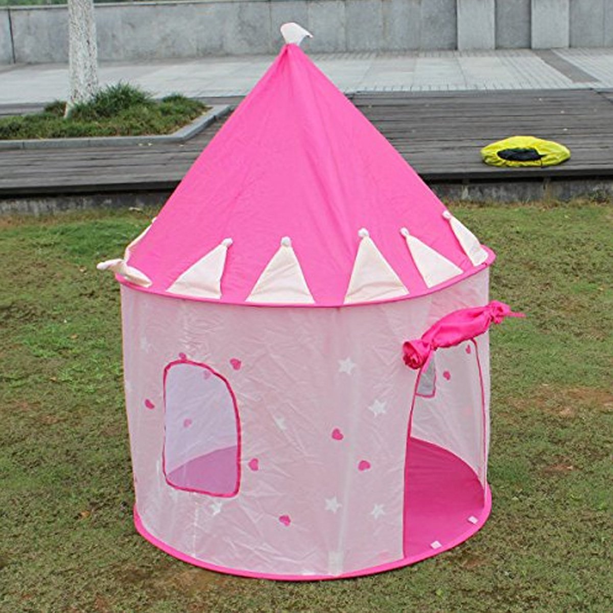 Castle Play Tent with Windows (H802) - Nesh Kids Store