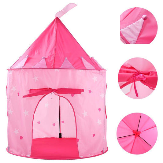 Castle Play Tent with Windows (H802) - Nesh Kids Store