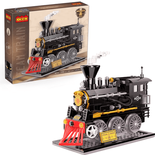 COGO Classic Steam Train Set - 246 PCS (6+) - Nesh Kids Store