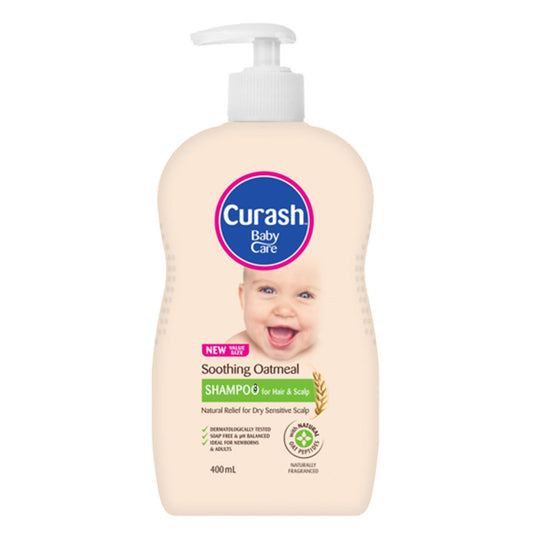 Curash Soothing Oatmeal Shampoo 400ml - Nesh Kids Store