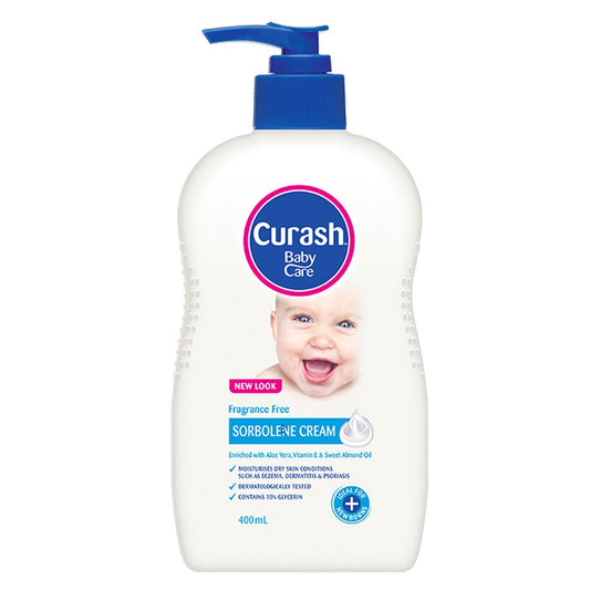 Curash Sorbolene Cream 400ml - Nesh Kids Store