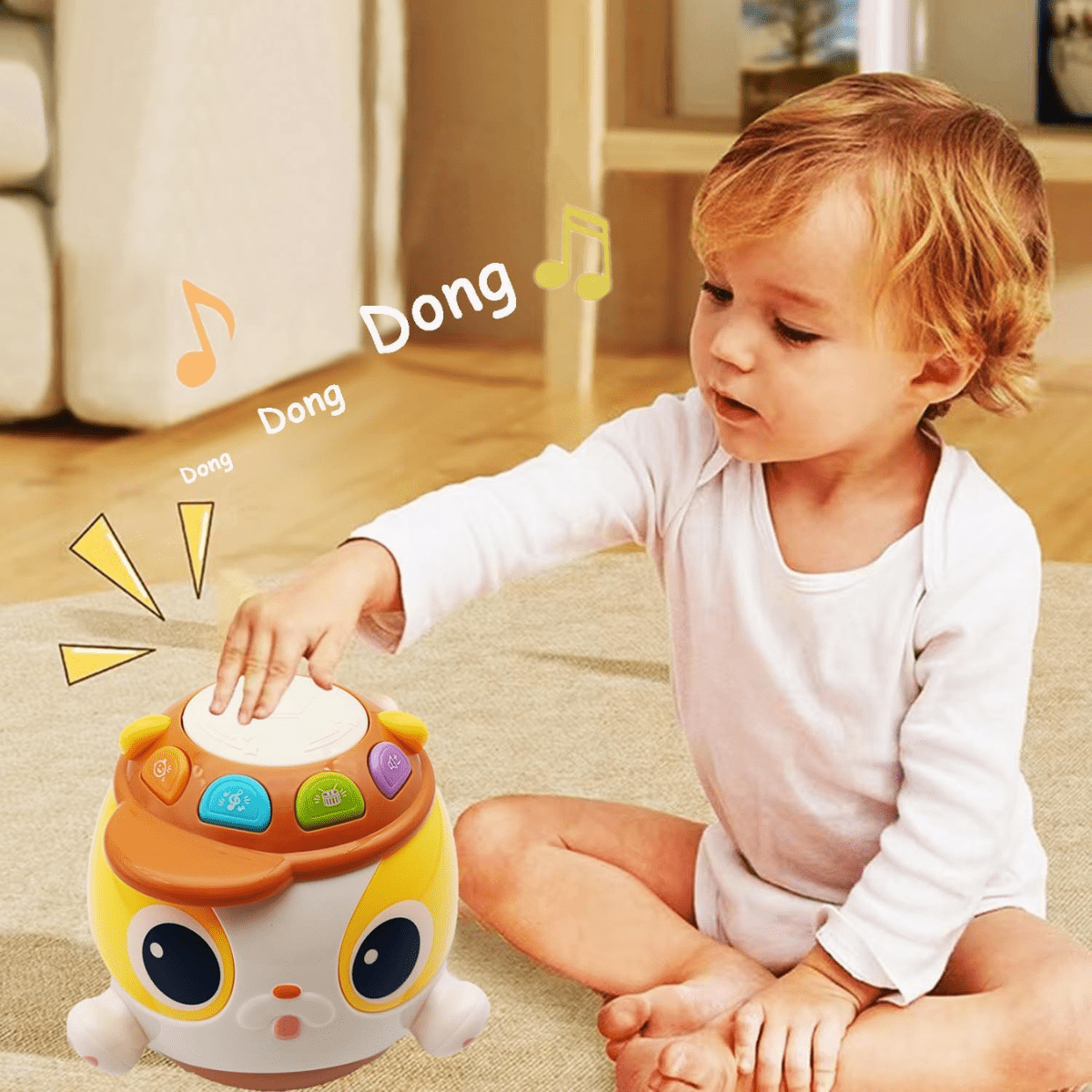 Drum Tumbler 18m+ -Tummy Time - Nesh Kids Store