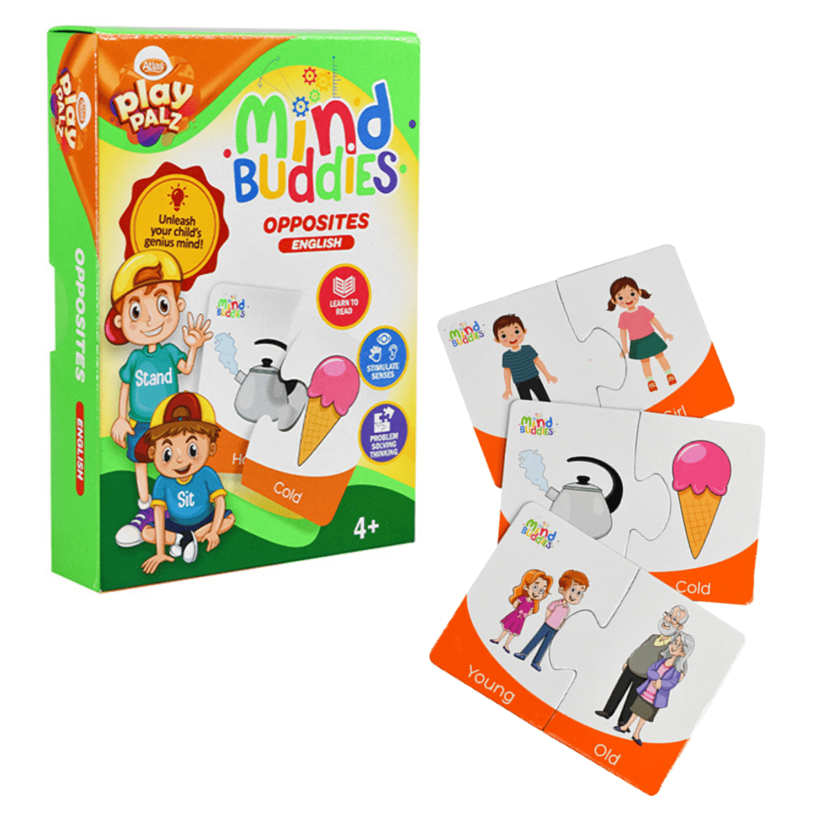 Eduaids Puzzles Mind Buddies (4+) – Fun & Educational Puzzle Set - Nesh Kids Store