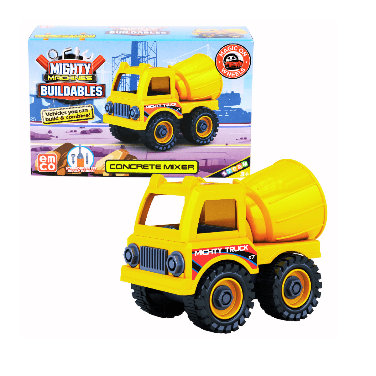 EMCO Mighty Builder-Concrete Mixer (3+)-101830 - Nesh Kids Store