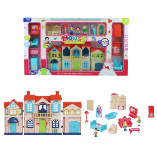 Enchanting Dollhouse with Accessories – Aged 3+ - Nesh Kids Store