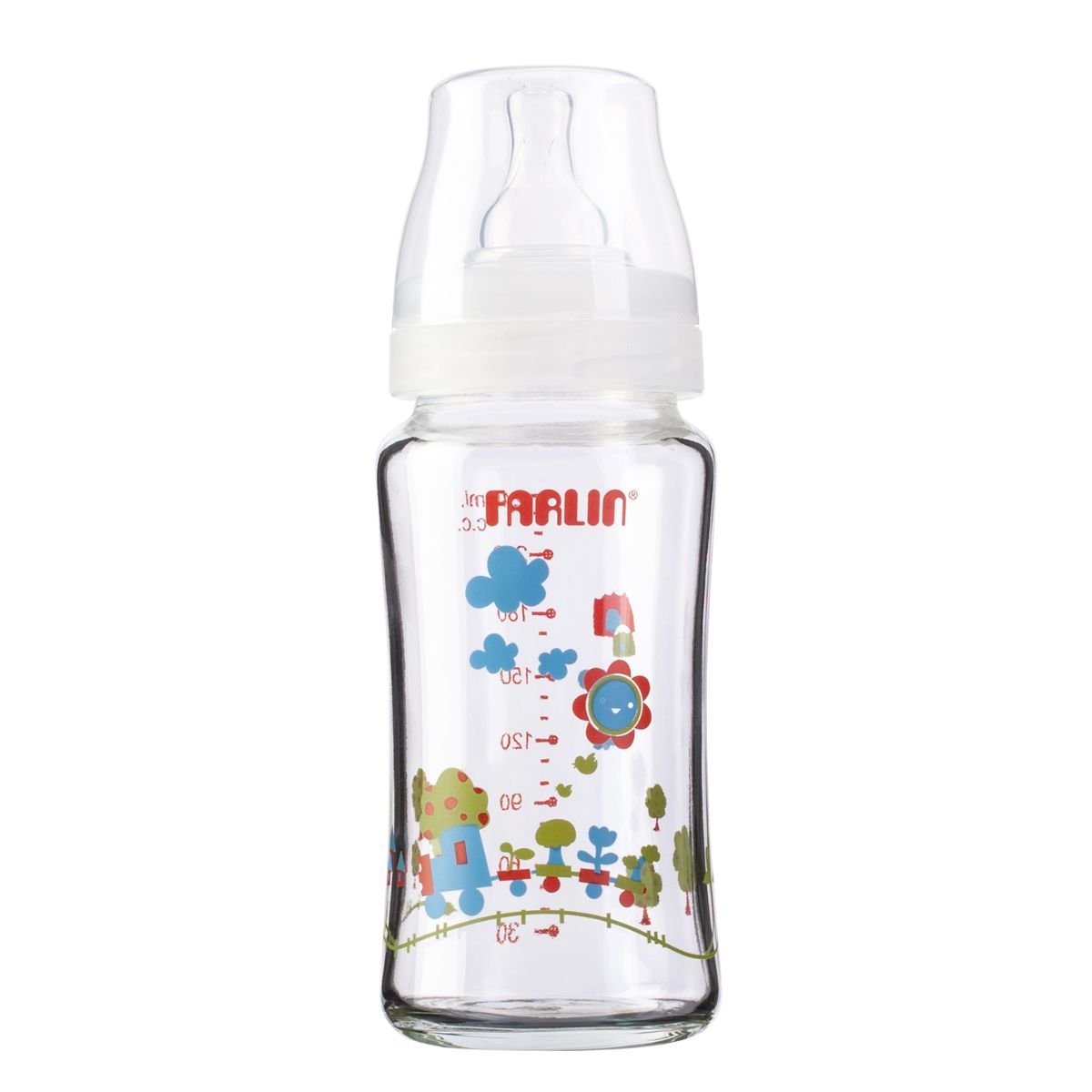 Farlin Glass Feeding Bottle 240ml (ABB-B001-24) - Nesh Kids Store