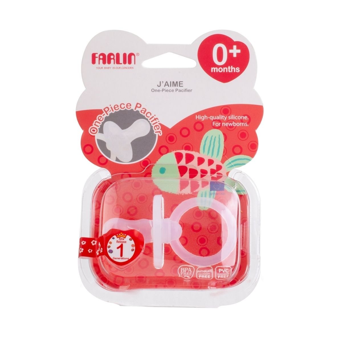 Farlin One Piece Pacifier - Nesh Kids Store