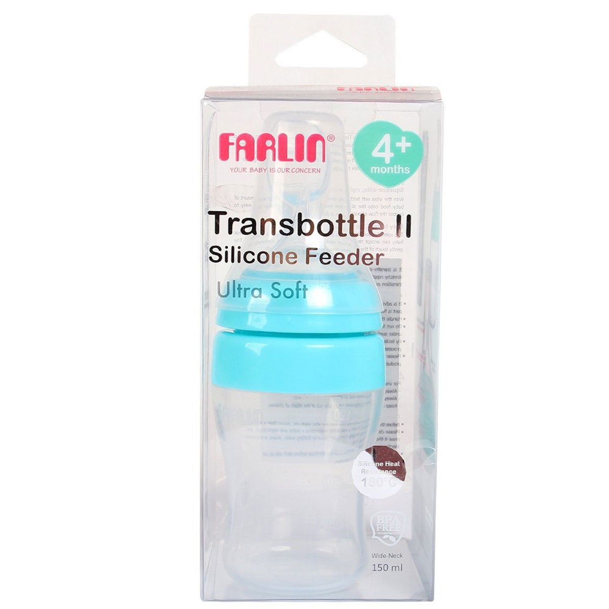 Farlin Transbottle Silicone Feeder (Ultra Soft) - Nesh Kids Store