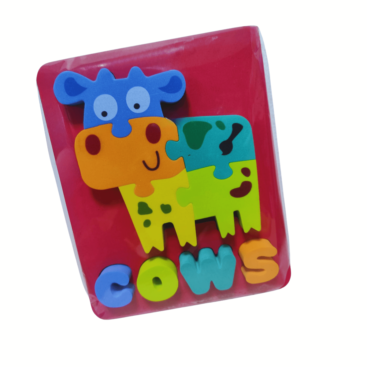 Foam Animal Puzzle Set with Letters - Nesh Kids Store