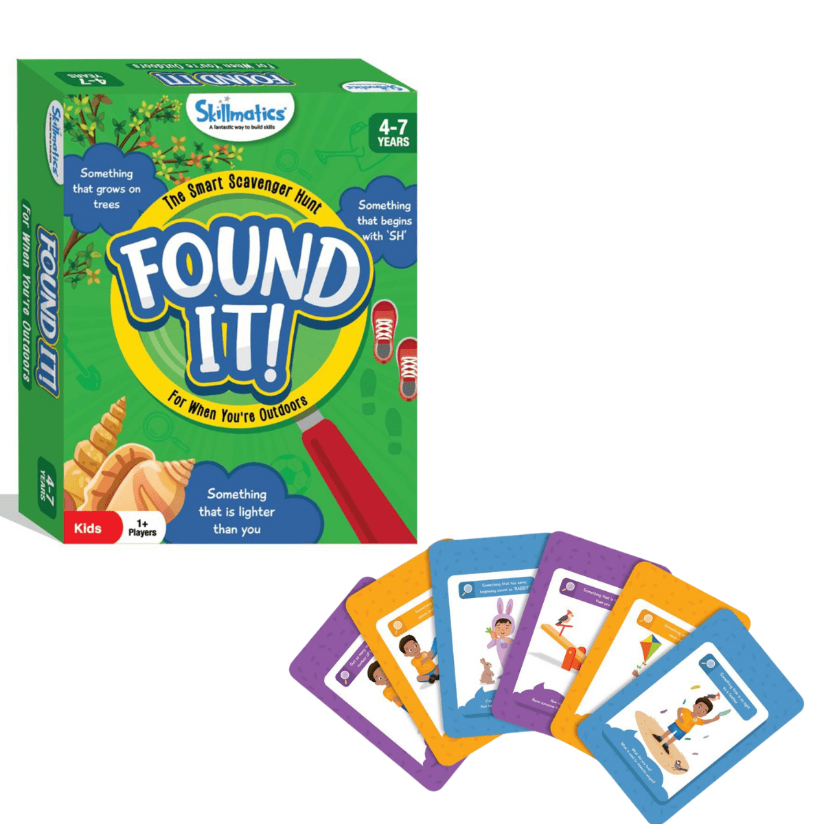 Found It! Outdoor Edition | Smart Scavenger Hunt (Ages 4 - 7) - Nesh Kids Store