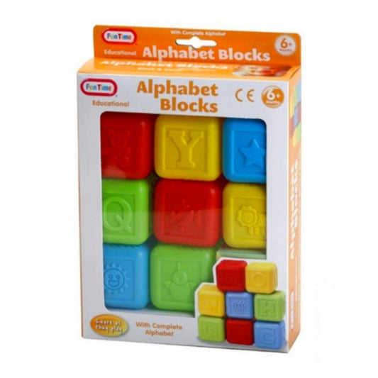 Fun Time Educational Alphabet Blocks - Nesh Kids Store