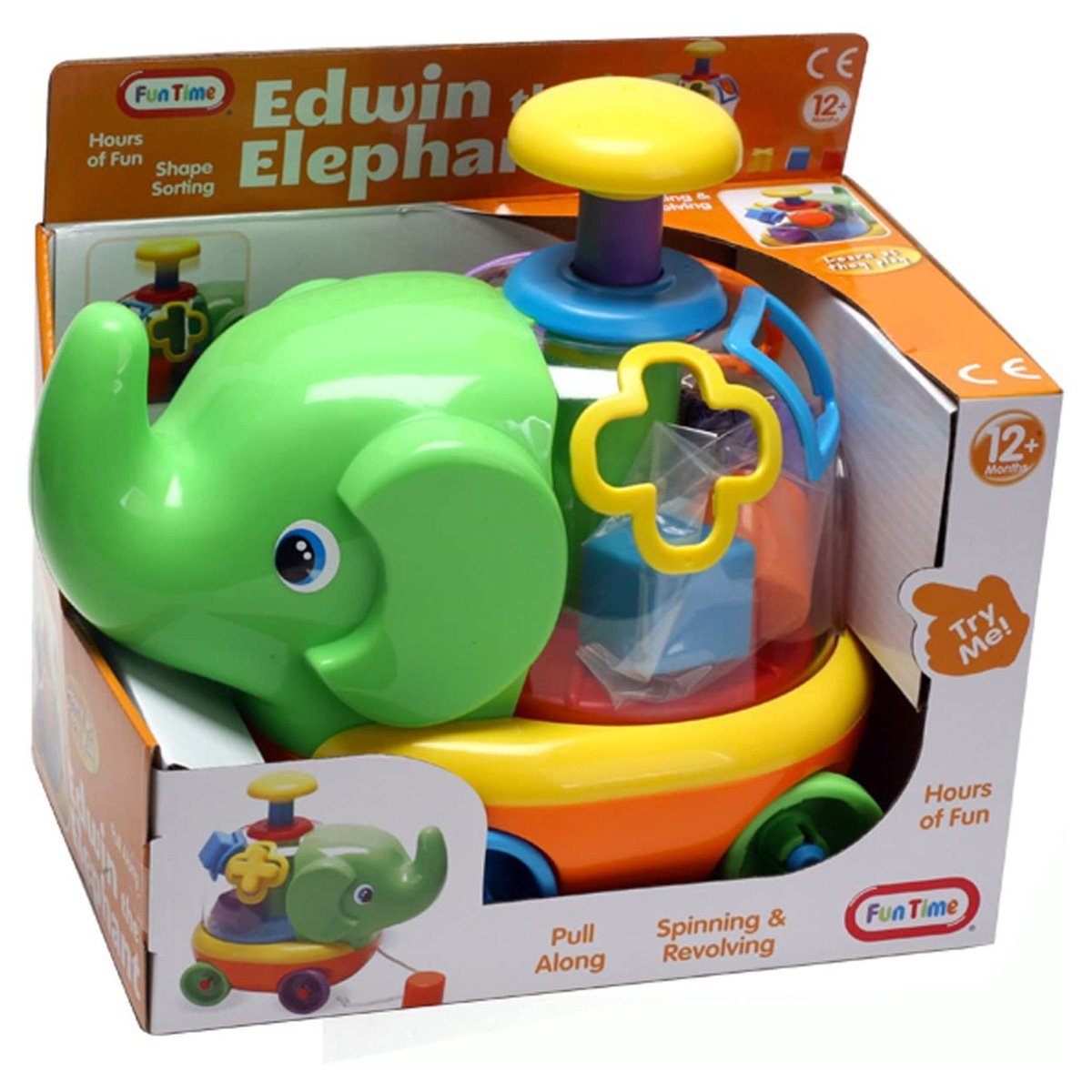 Fun Time Edwin The Elephant - Nesh Kids Store