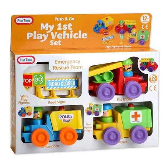 Fun Time - My First Play Vehicle Set - Nesh Kids Store