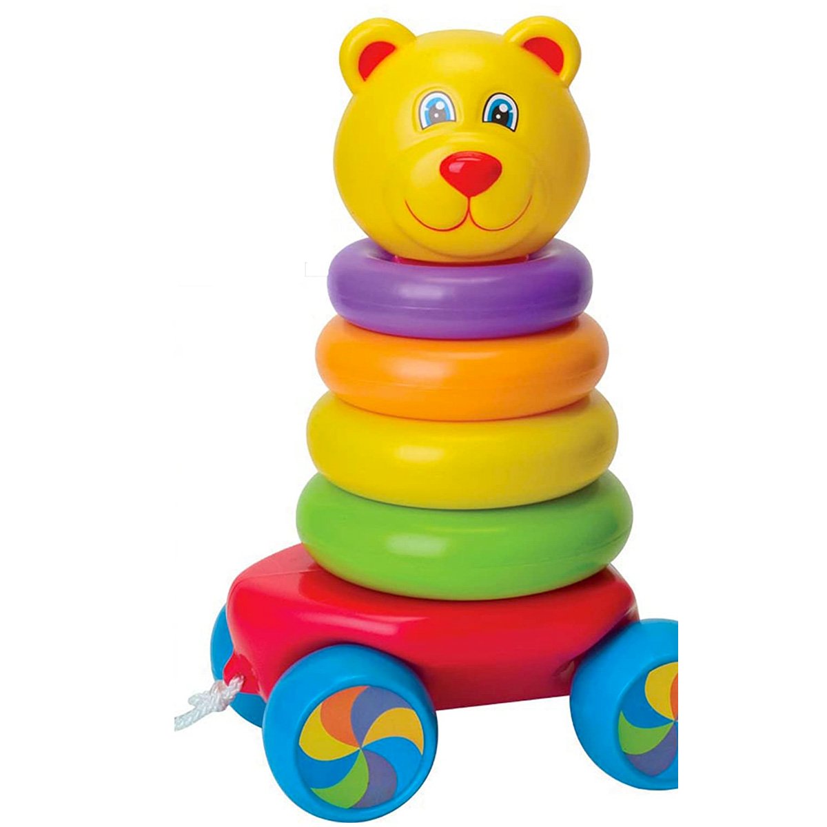 Fun Time Pull Along Stacking Teddy - Nesh Kids Store