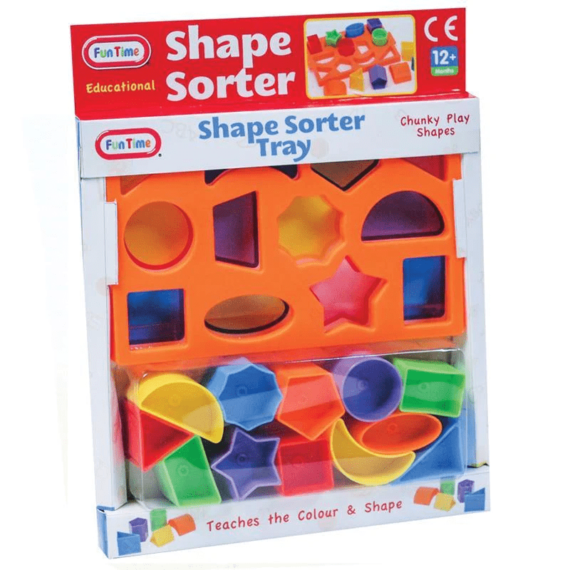 FunTime Shape Sorter Tray - Nesh Kids Store