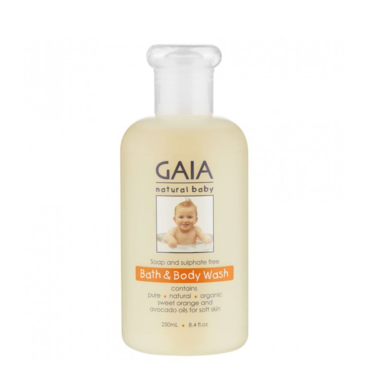 GAIA Natural Baby Bath & Body Wash - Nesh Kids Store