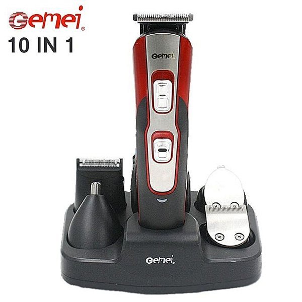 Gemei 10 in 1 Hair Trimmer (GM-592) - Nesh Kids Store