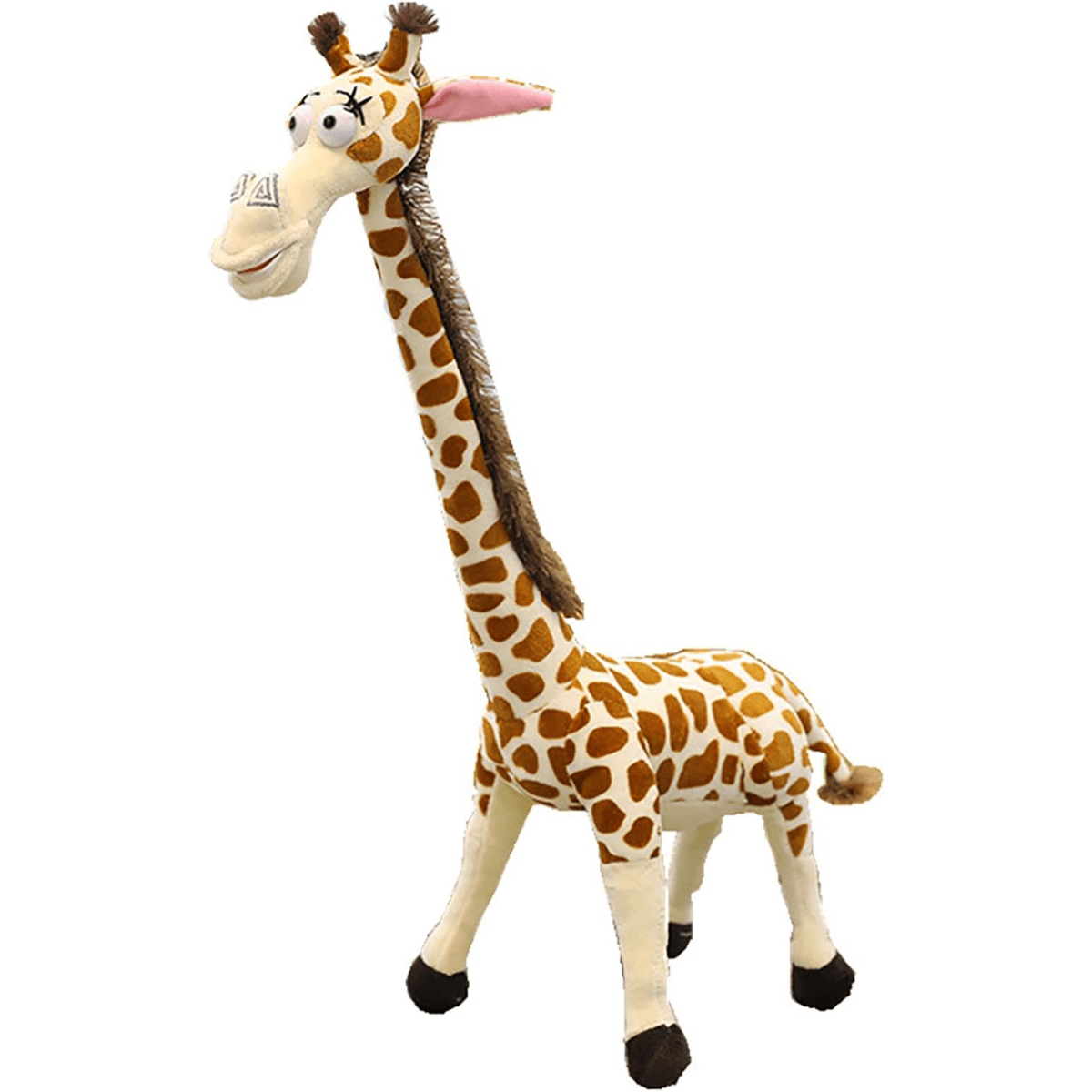 Giraffe Plush Soft Toy in Cartoon Style (65cm) - Nesh Kids Store