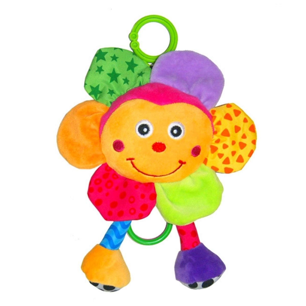 Hanging Rattles Baby Toy (Flower) - Nesh Kids Store