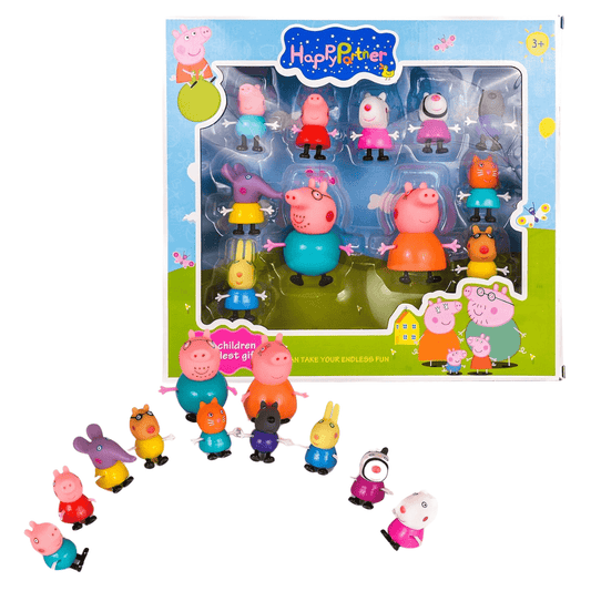 Happy Pep Pig Family and Friend (3+) - Nesh Kids Store