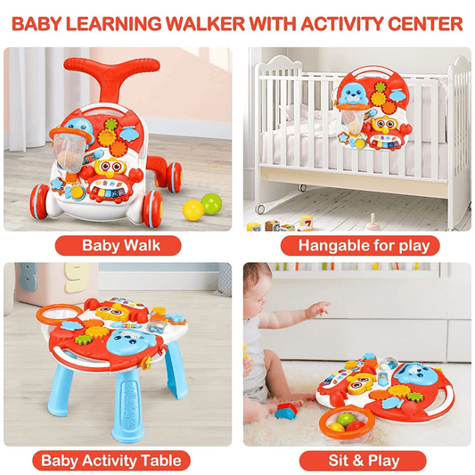 Huanger 2-In-1 Baby Walker Active Table 6m+ - Nesh Kids Store